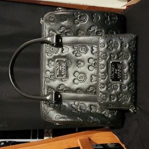 Disney Mickey and Minnie Loungefly Satchel Bag and Wallet